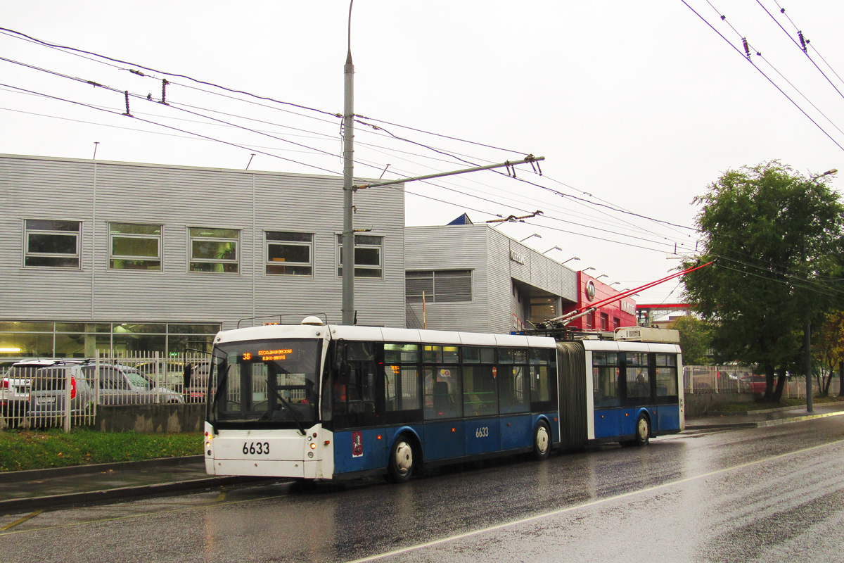 Москва, Тролза-6206.01 «Мегаполис» № 6633