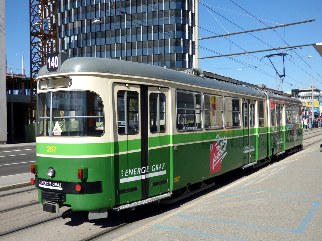 Грац, SGP GT6 № 267; Грац — 140 лет трамвая в Граце