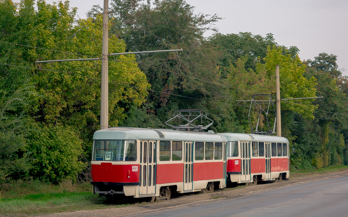 Днепр, Tatra T3SU № 1338
