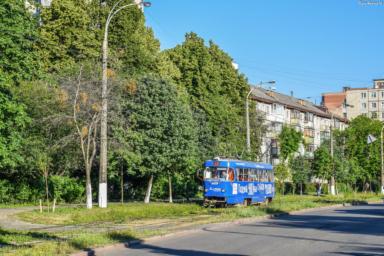 Киев, Tatra T3SU № 5829