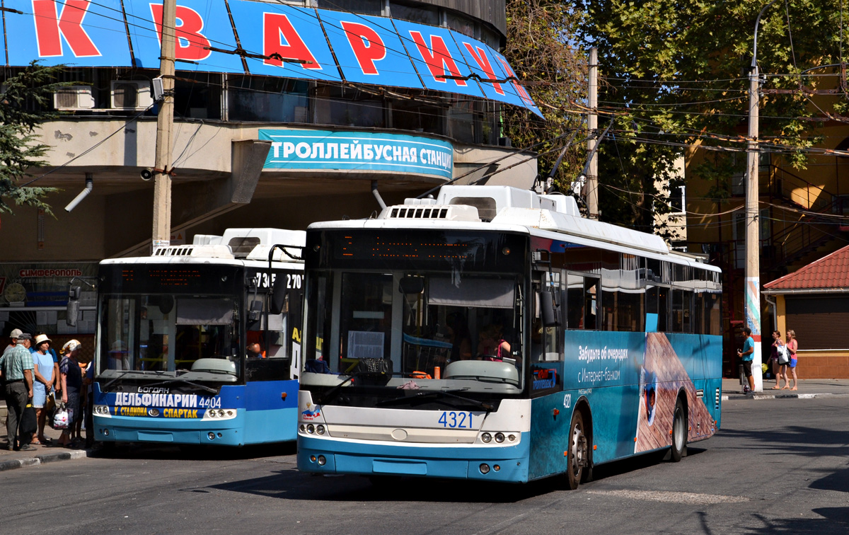 Troleibuzul din Crimeea, Bogdan T70110 Nr. 4321