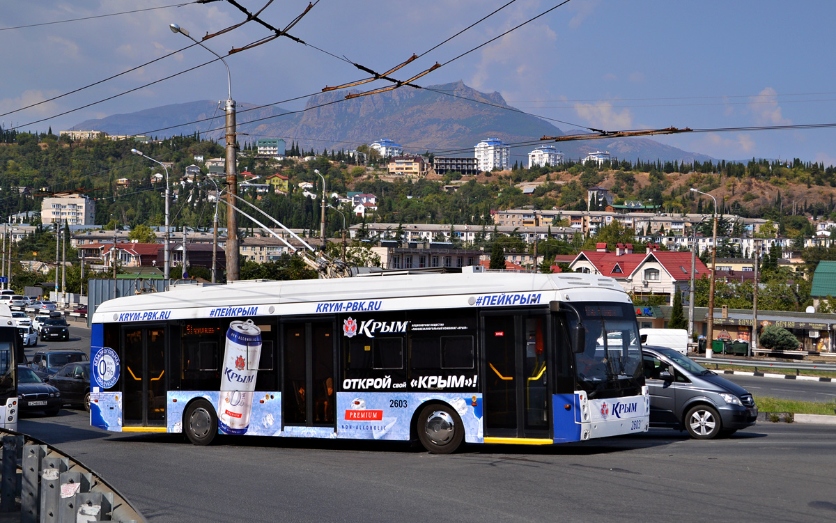 Крымский троллейбус, Тролза-5265.05 «Мегаполис» № 2603