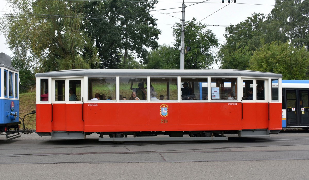 Острава, Двухосный прицепной KPS № 219; Острава — День остравских транспортников 2018