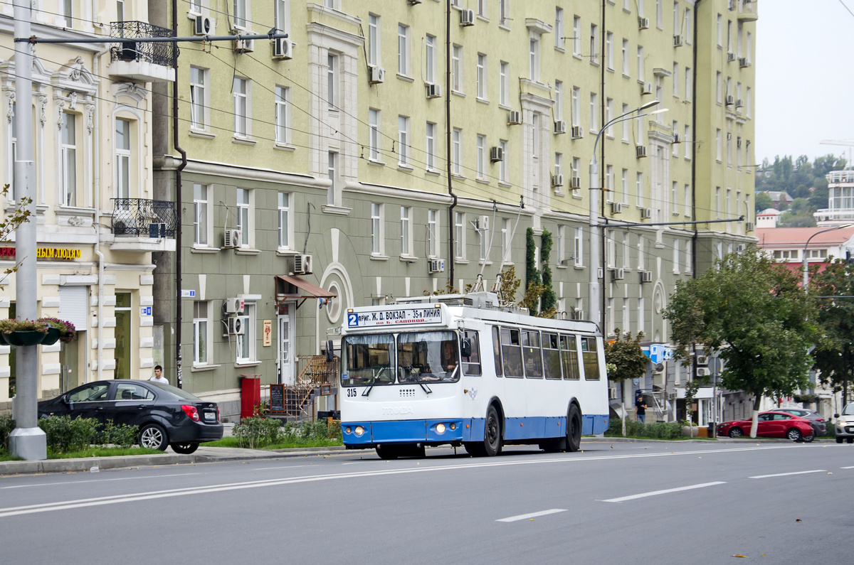 Ростов-на-Дону, ЗиУ-682Г-016.02 (с широкой 1-й дверью) № 315
