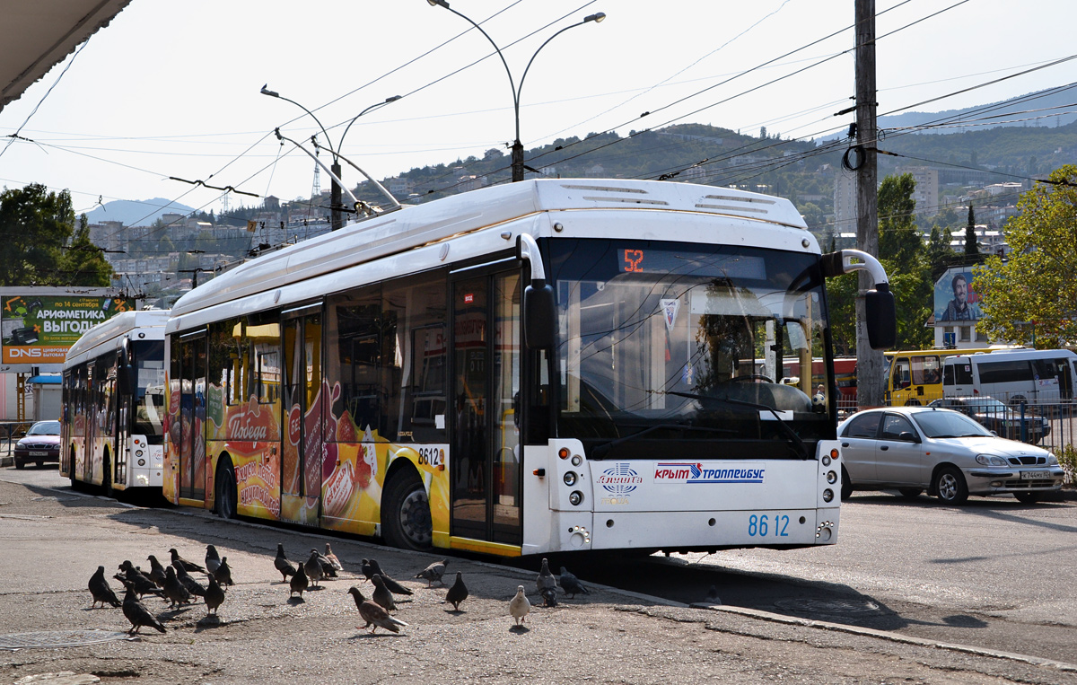 Крымский троллейбус, Тролза-5265.05 «Мегаполис» № 8612