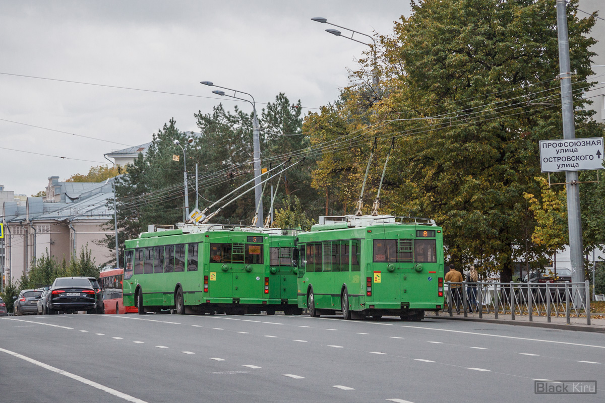 Казань, Тролза-5275.03 «Оптима» № 1452; Казань, Тролза-5275.03 «Оптима» № 2332 Казань, Тролза-5275.03 «Оптима» № 1452; Казань, Тролза-5275.03 «Оптима» № 2332