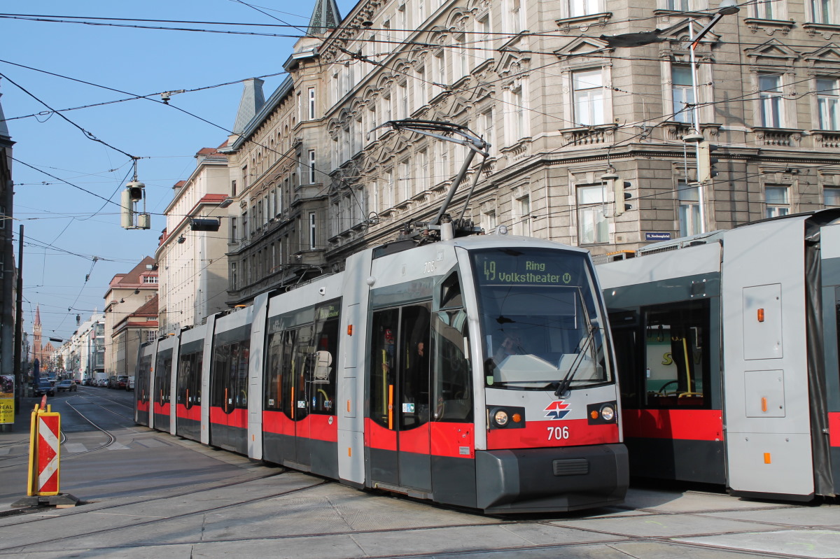 Vídeň, Siemens ULF-B1 č. 706 Vídeň, Siemens ULF-B1 č. 706