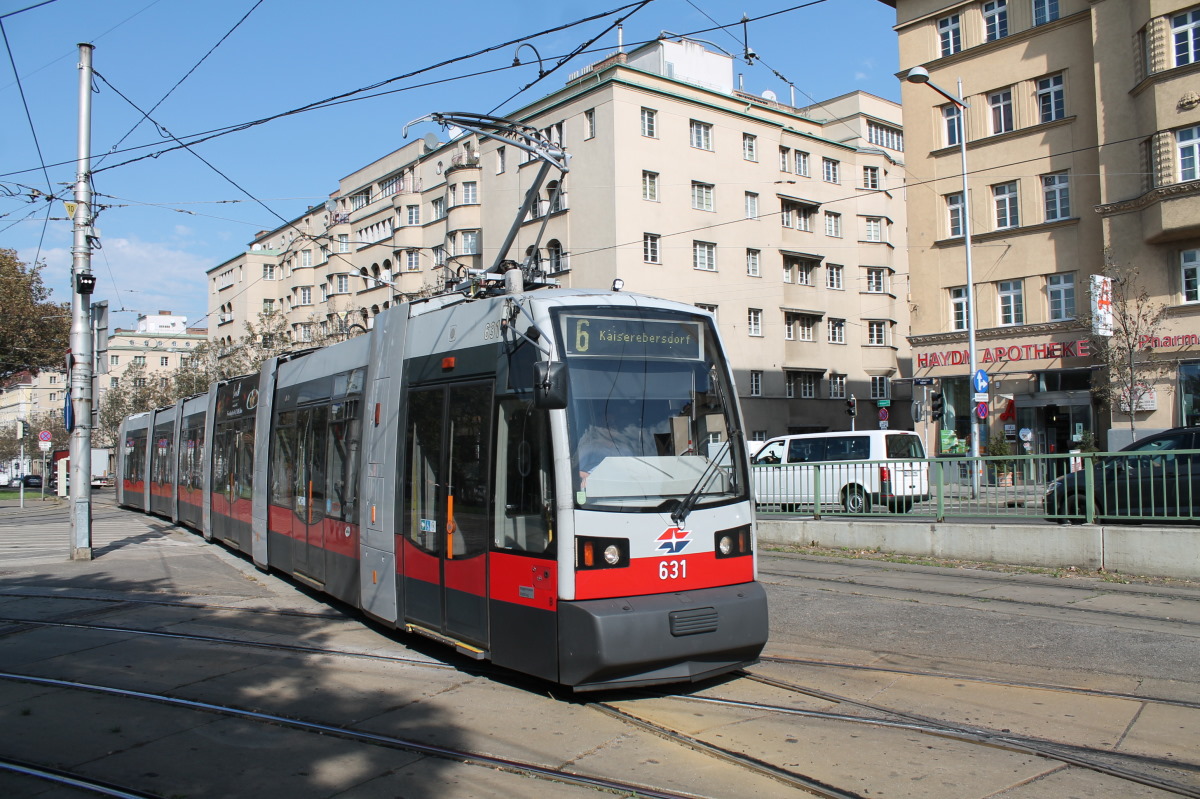Вена, Siemens ULF-B № 631 Вена, Siemens ULF-B № 631