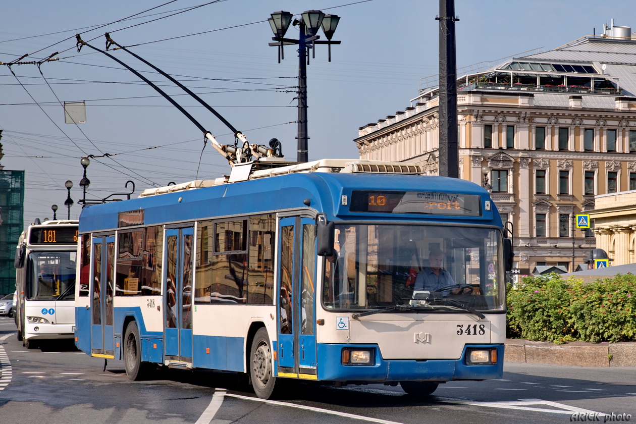 Санкт-Петербург, БКМ 321 № 3418