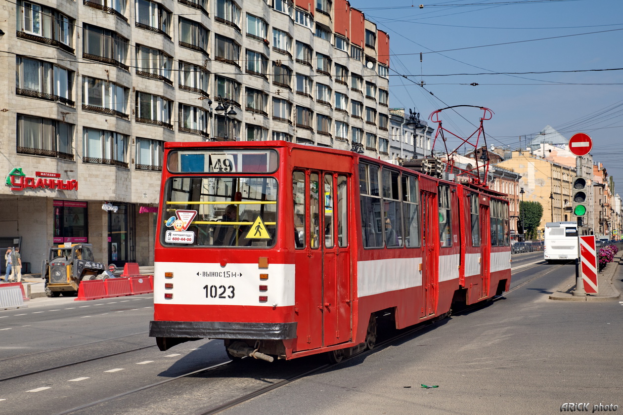 Санкт-Петербург, ЛВС-86К № 1023