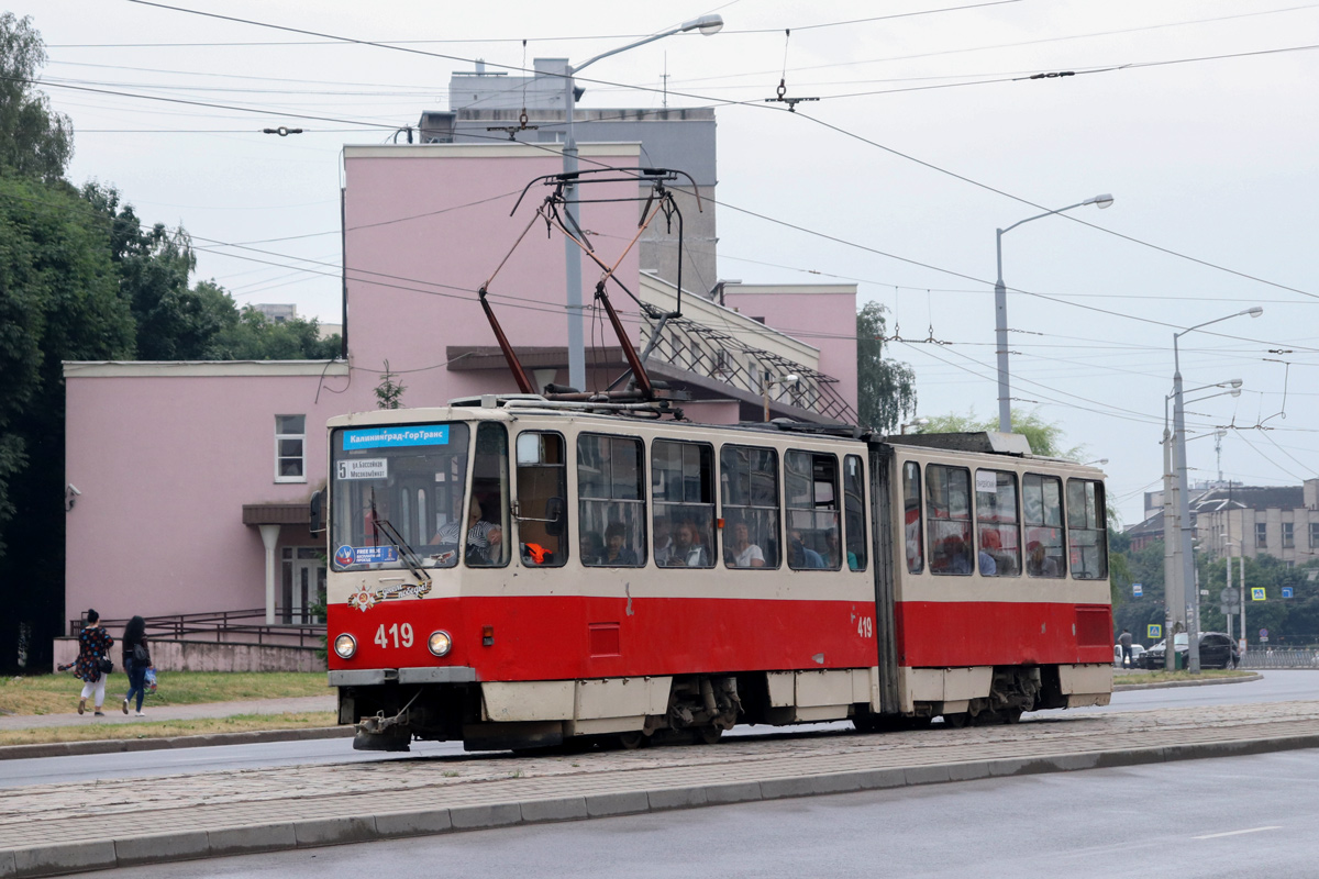 Калининград, Tatra KT4SU № 419 Калининград, Tatra KT4SU № 419