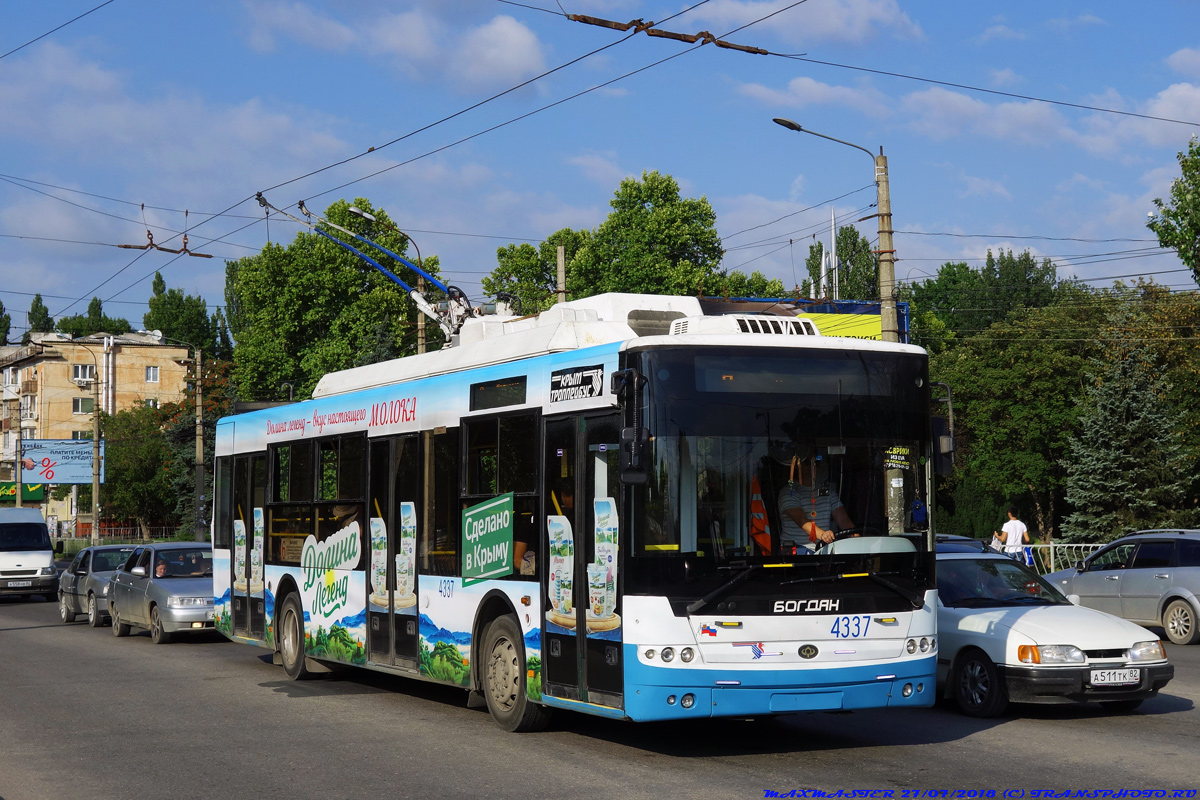 Крымский троллейбус, Богдан Т70110 № 4337