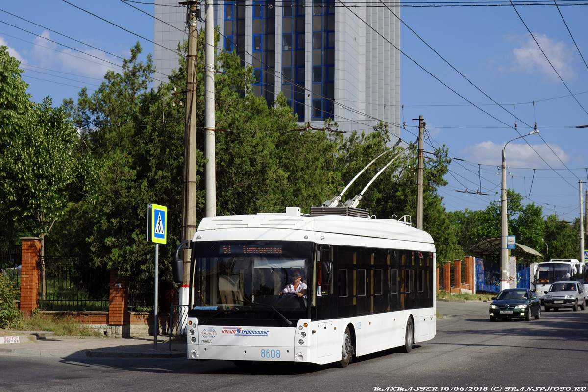 Қырым троллейбусы, Trolza-5265.05 “Megapolis” № 8608