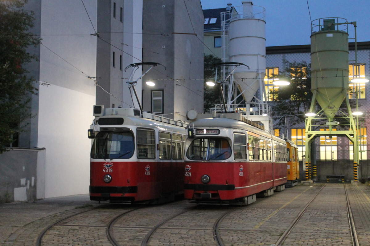 Вена, Lohner Type E1 № 4509; Вена, Lohner Type E2 № 4319