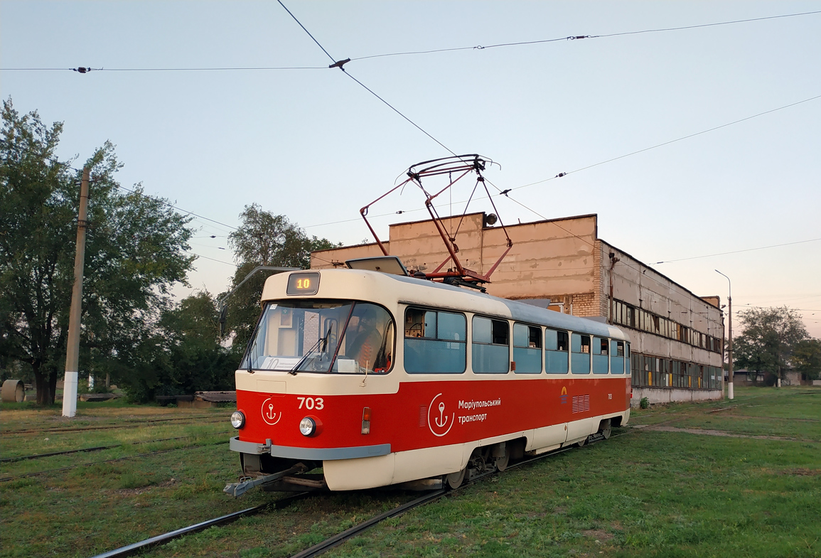 Мариуполь, Tatra T3SUCS № 703
