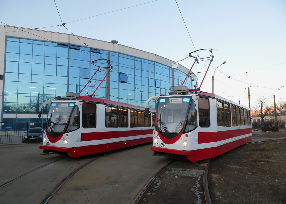 Санкт-Петербург, 71-134А (ЛМ-99АВН) № 1376