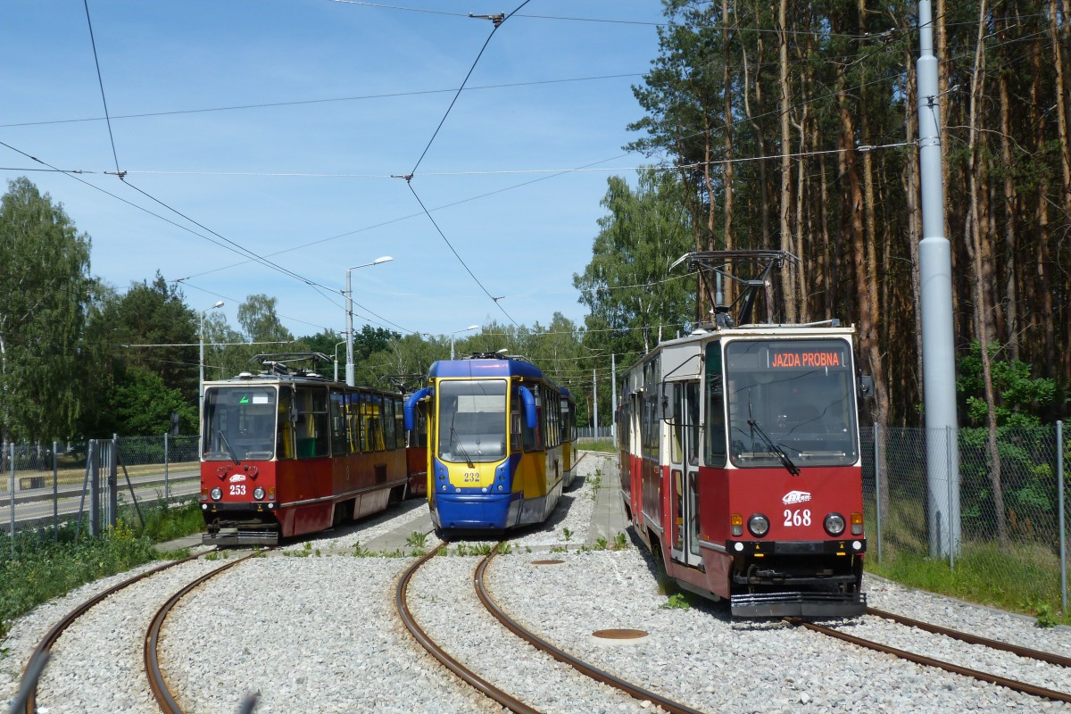 Торунь, Konstal 805Na № 253; Торунь, Konstal 805NaND № 232; Торунь, Konstal 805Na № 268