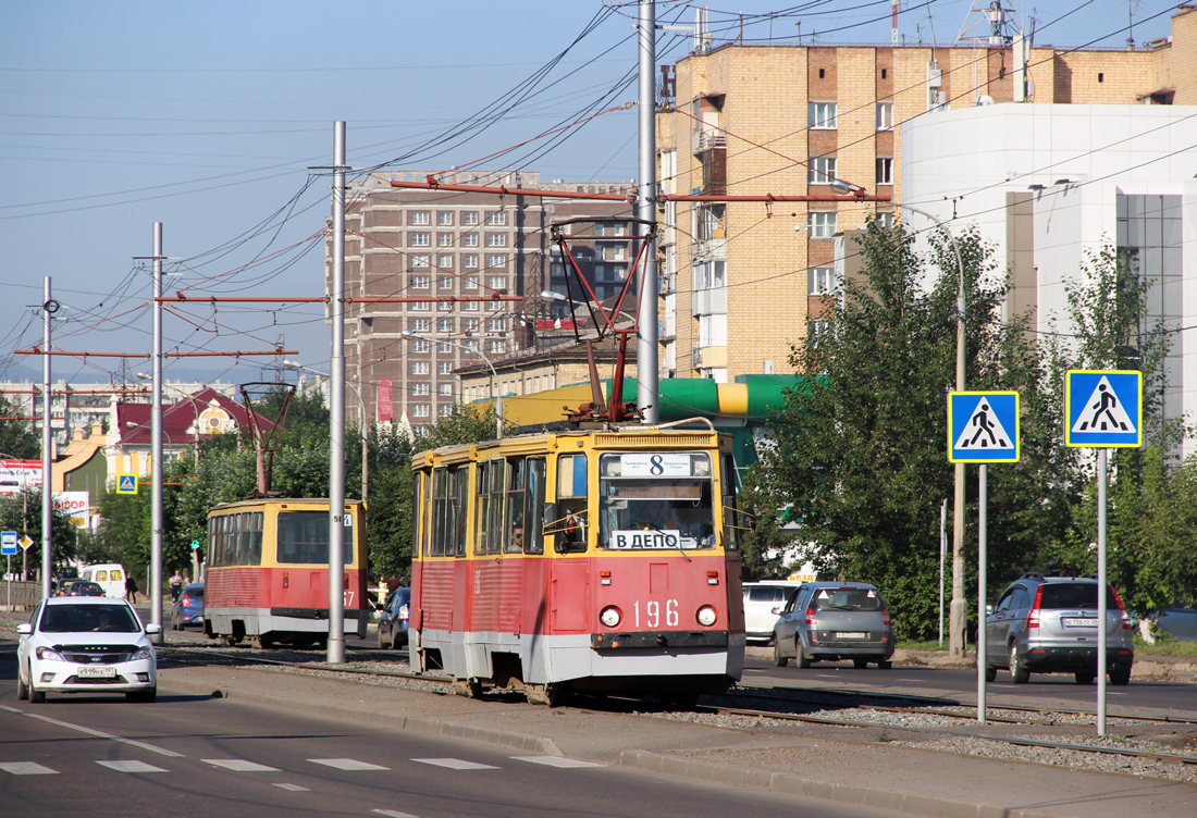 Красноярск, 71-605 (КТМ-5М3) № 196