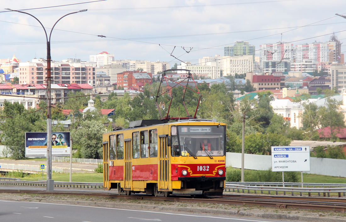 Барнаул, Tatra T6B5SU № 1032