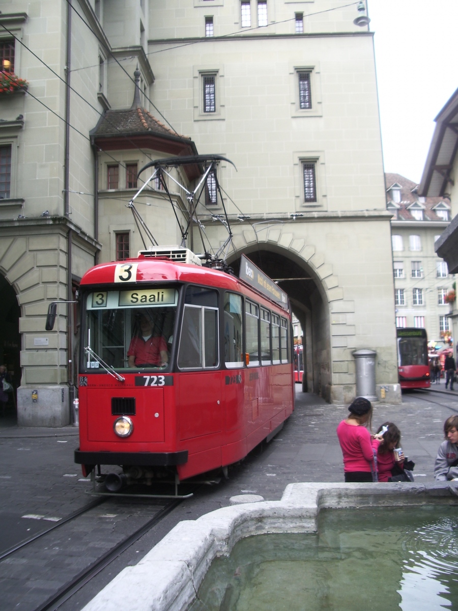 Берн, SWS/BBC Be 8/8 № 723