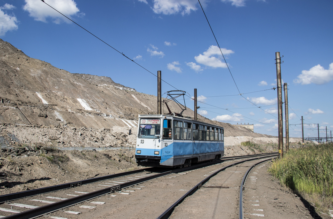 Achinsk, 71-605A # 10; Achinsk — Tram line to ZFA