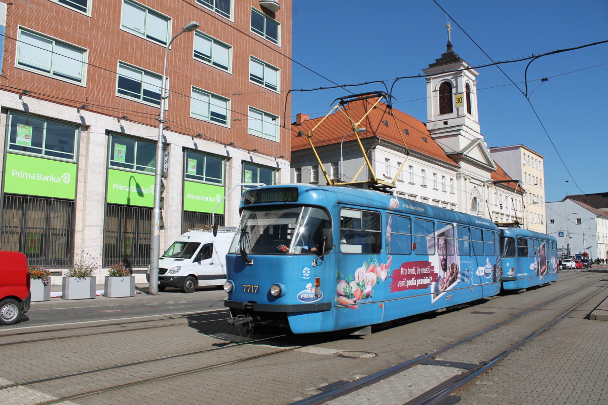 Братислава, Tatra T3R.PV № 7717