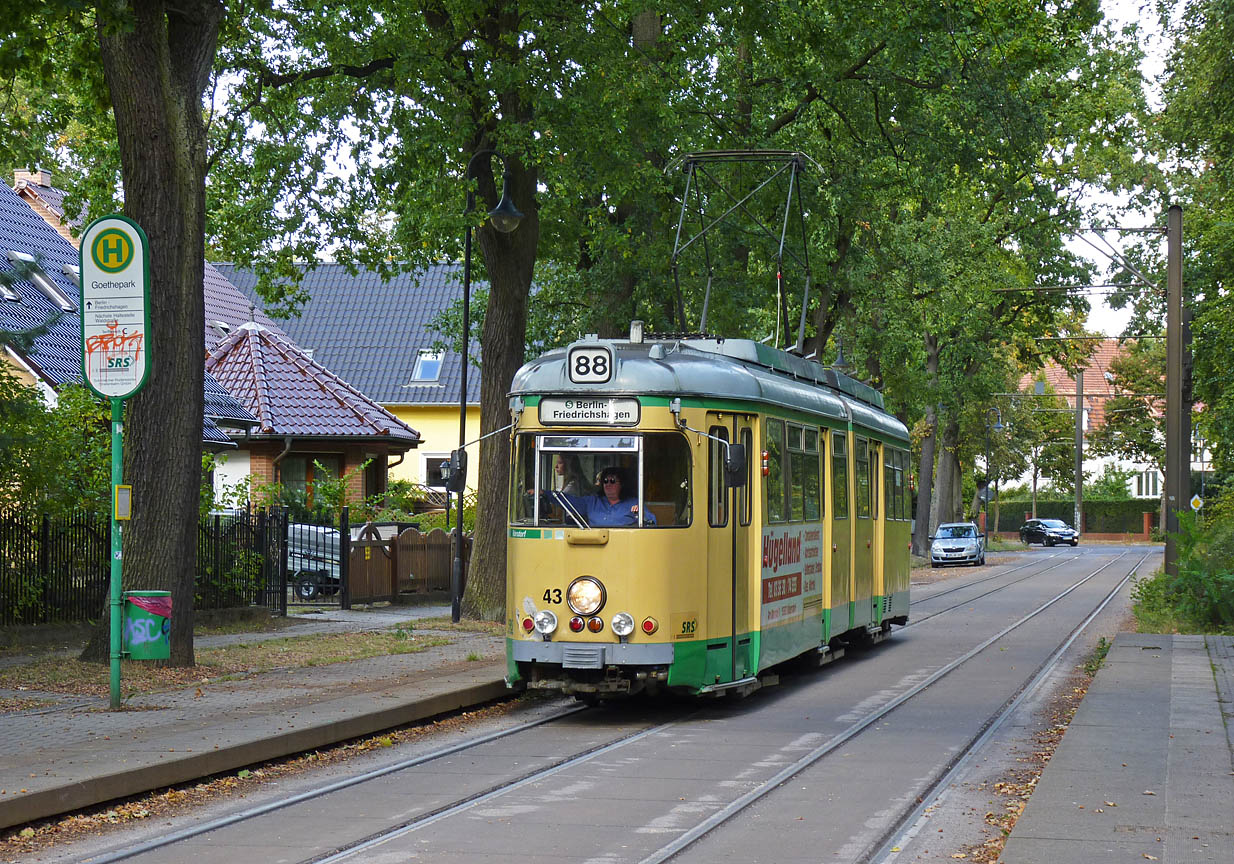 Schöneiche – Rüdersdorf, Duewag GT6ZR Nr. 43