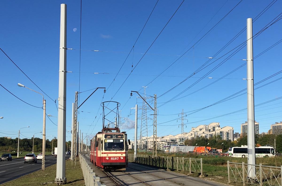 Санкт-Петербург, ЛВС-86К № 8187 Санкт-Петербург, ЛВС-86К № 8187