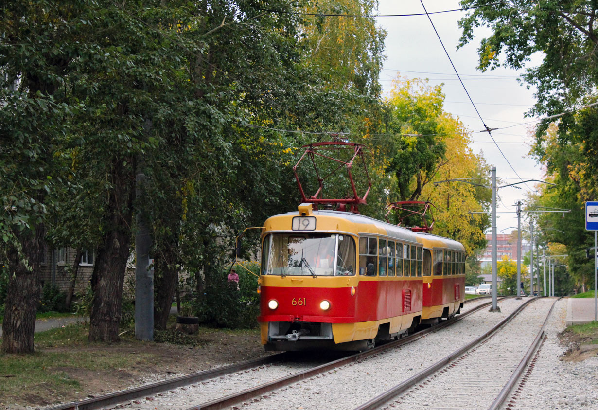 Екатеринбург, Tatra T3SU № 661