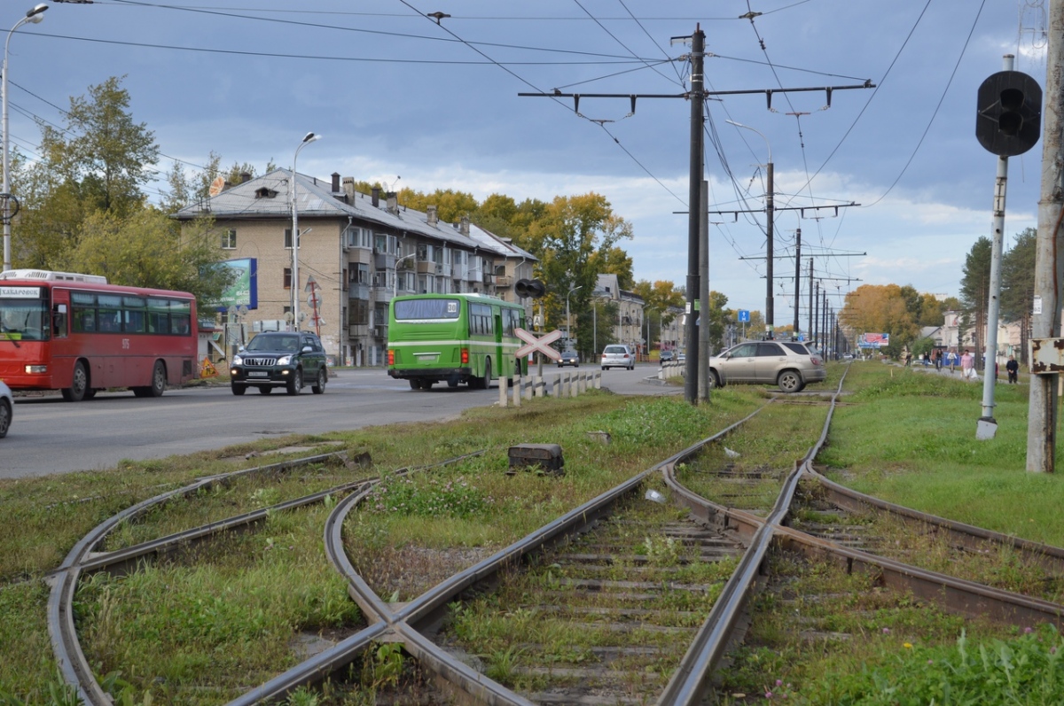 Хабаровск — Линии электротранспорта и инфраструктура