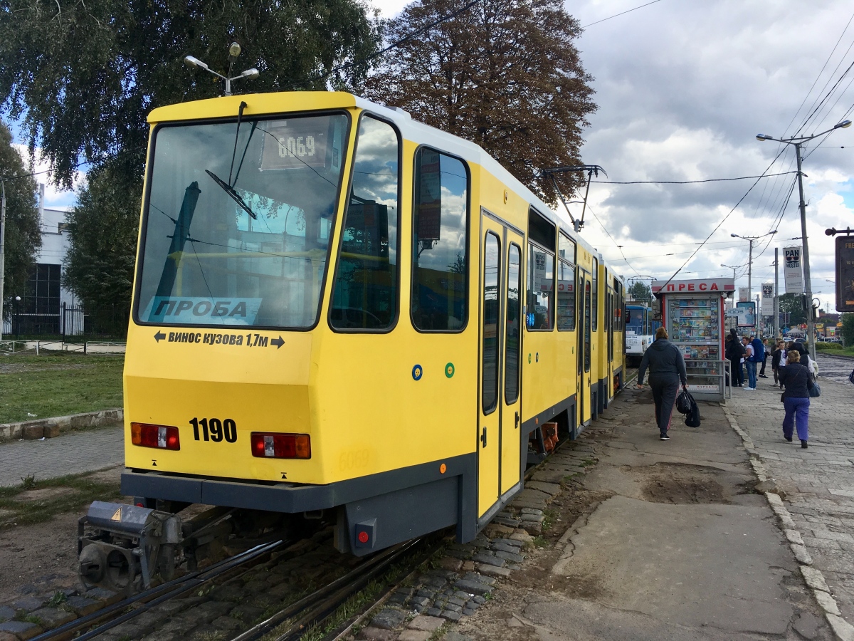 Lviv, Tatra KT4DM # 1190