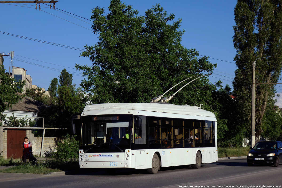 Крымский троллейбус, Тролза-5265.03 «Мегаполис» № 2827