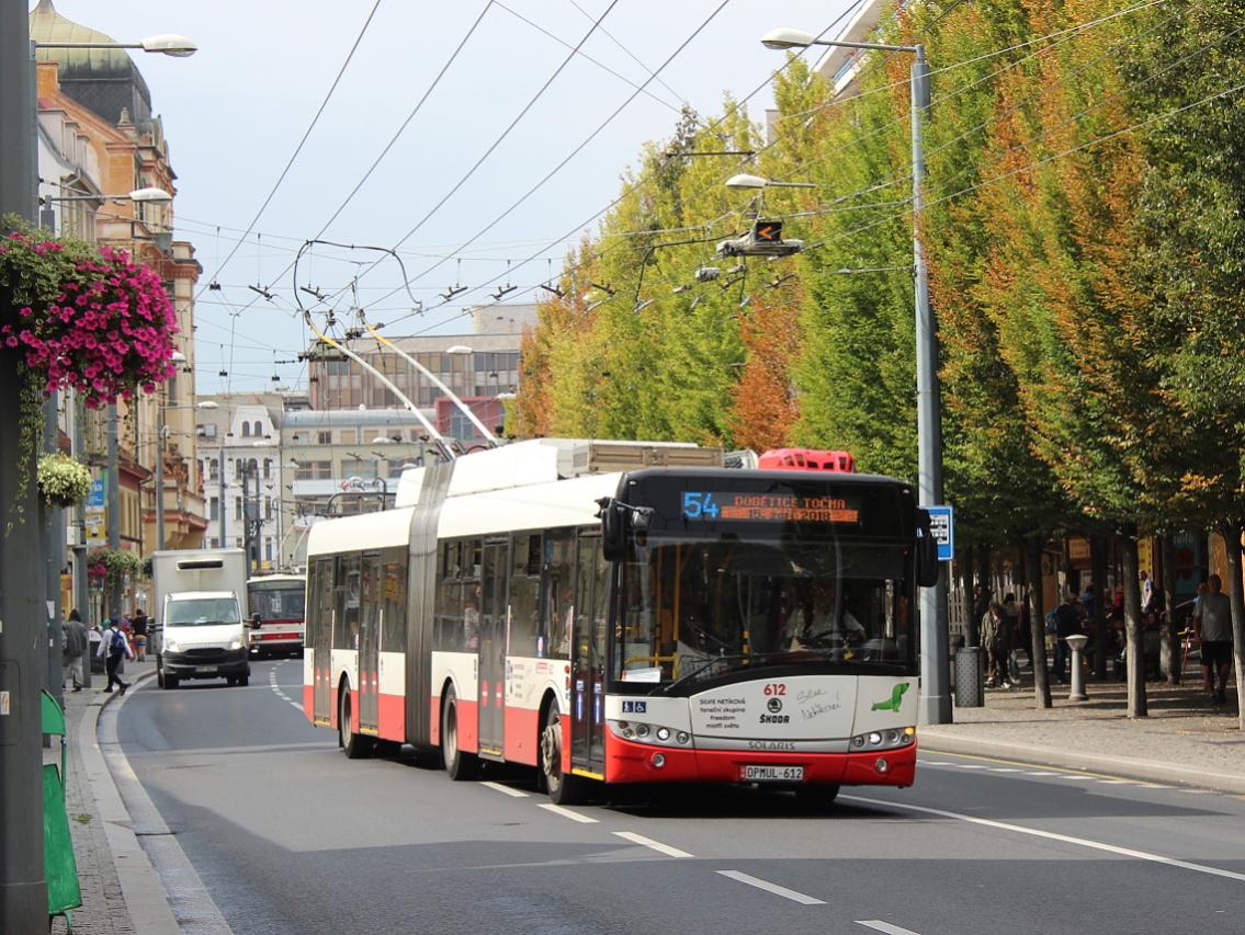Ústí nad Labem, Škoda 27Tr Solaris III Nr. 612