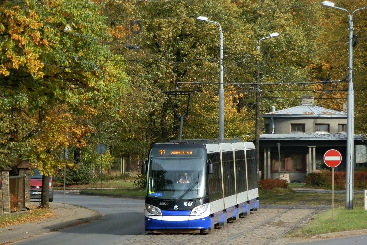 Riga, Škoda 15T1 ForCity Alfa Riga Br. 58022