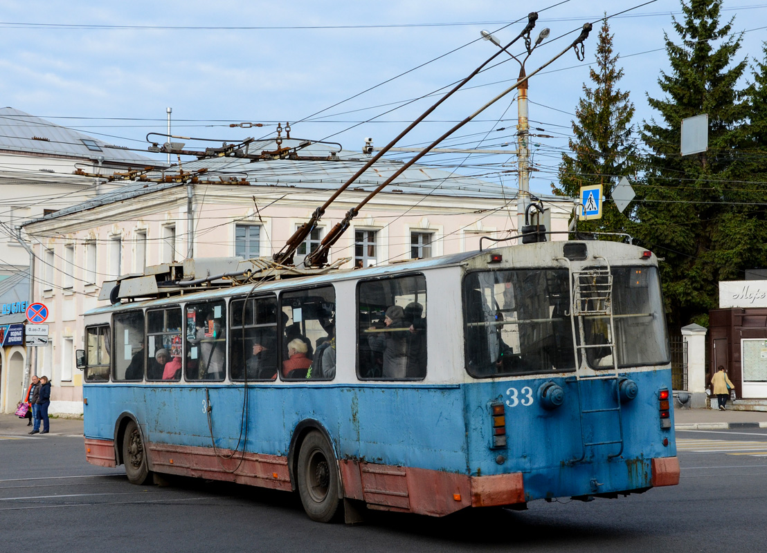 Тверь, ВЗТМ-5284 № 33; Тверь — Троллейбусные линии: Центральный район