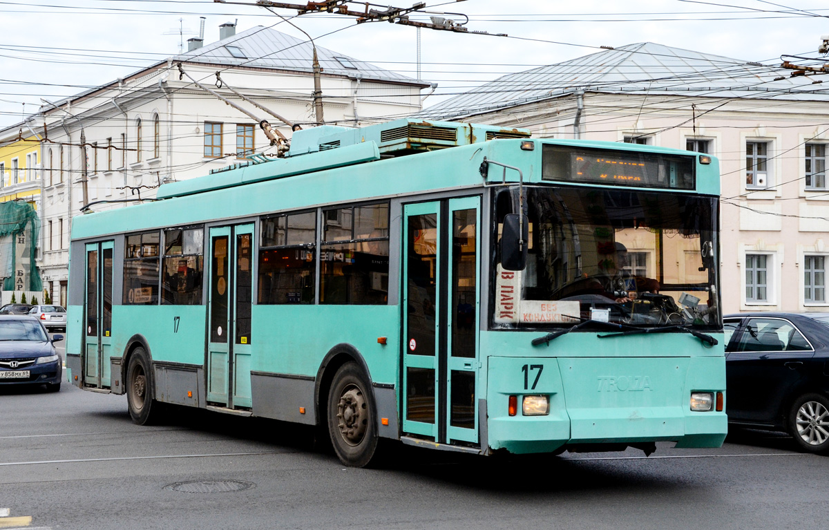 Tver, Trolza-5275.05 “Optima” № 17; Tver — Trolleybus lines: Central district