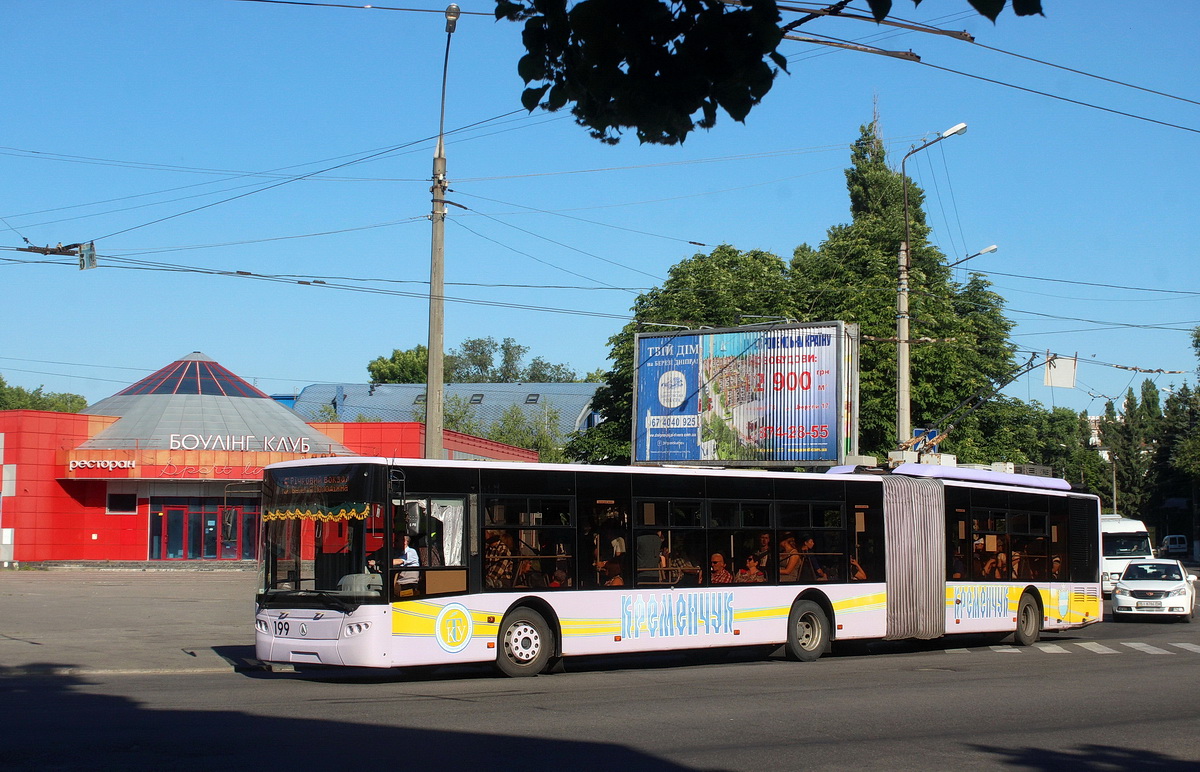 Кременчуг, ЛАЗ E301A1 № 199