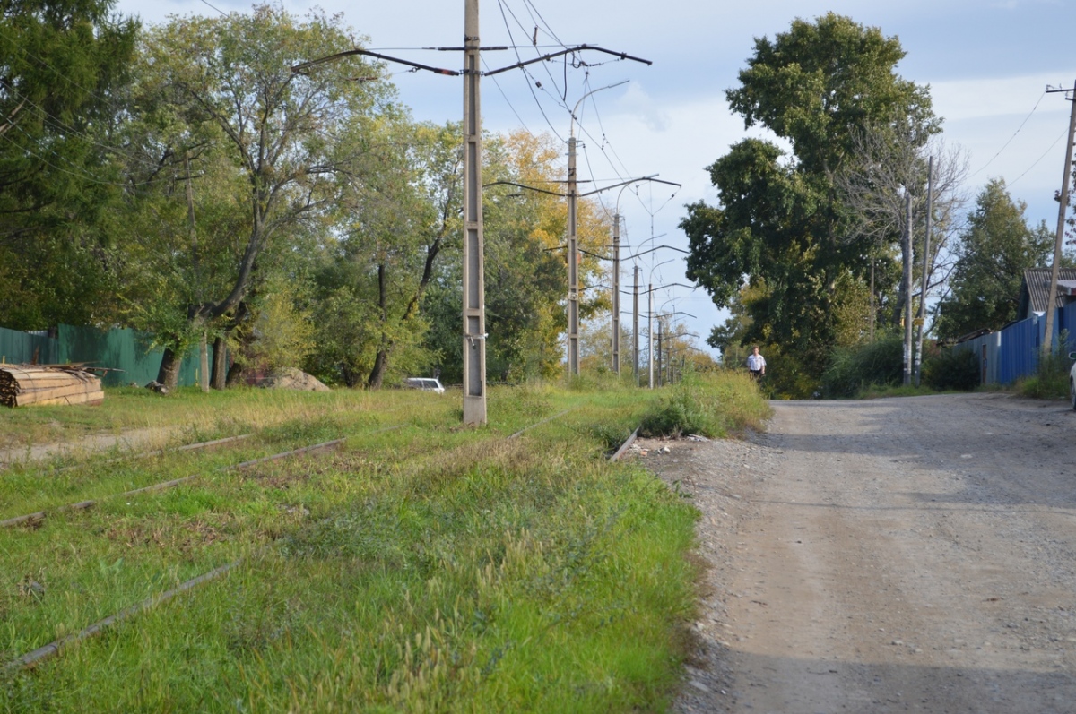 Khabarovsk — tram line