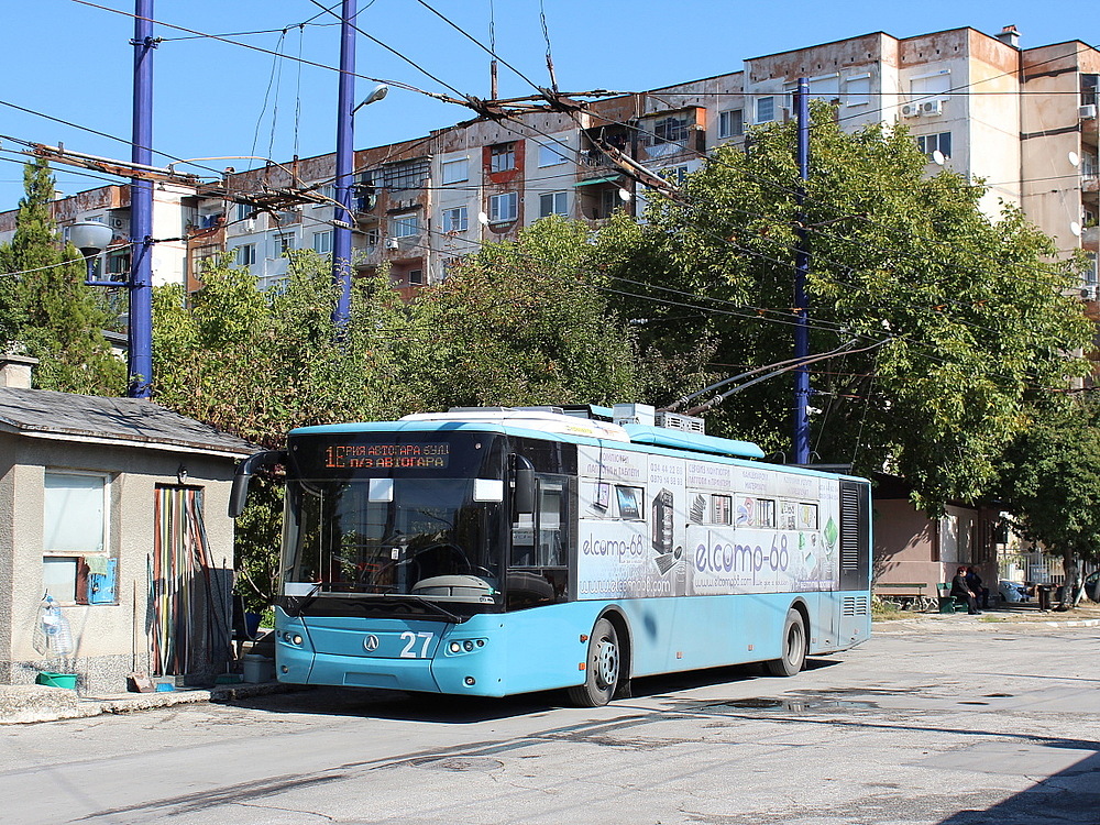 Пазарджик, ЛАЗ E183A1 № 27