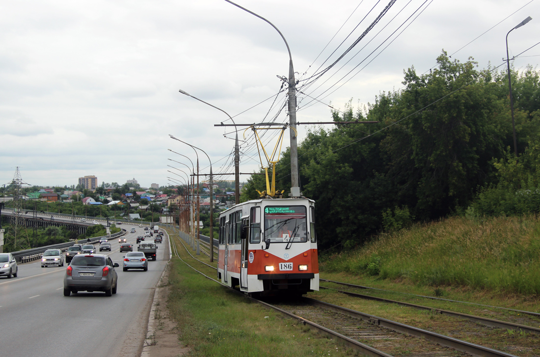 Омск, 71-605ЭП № 186