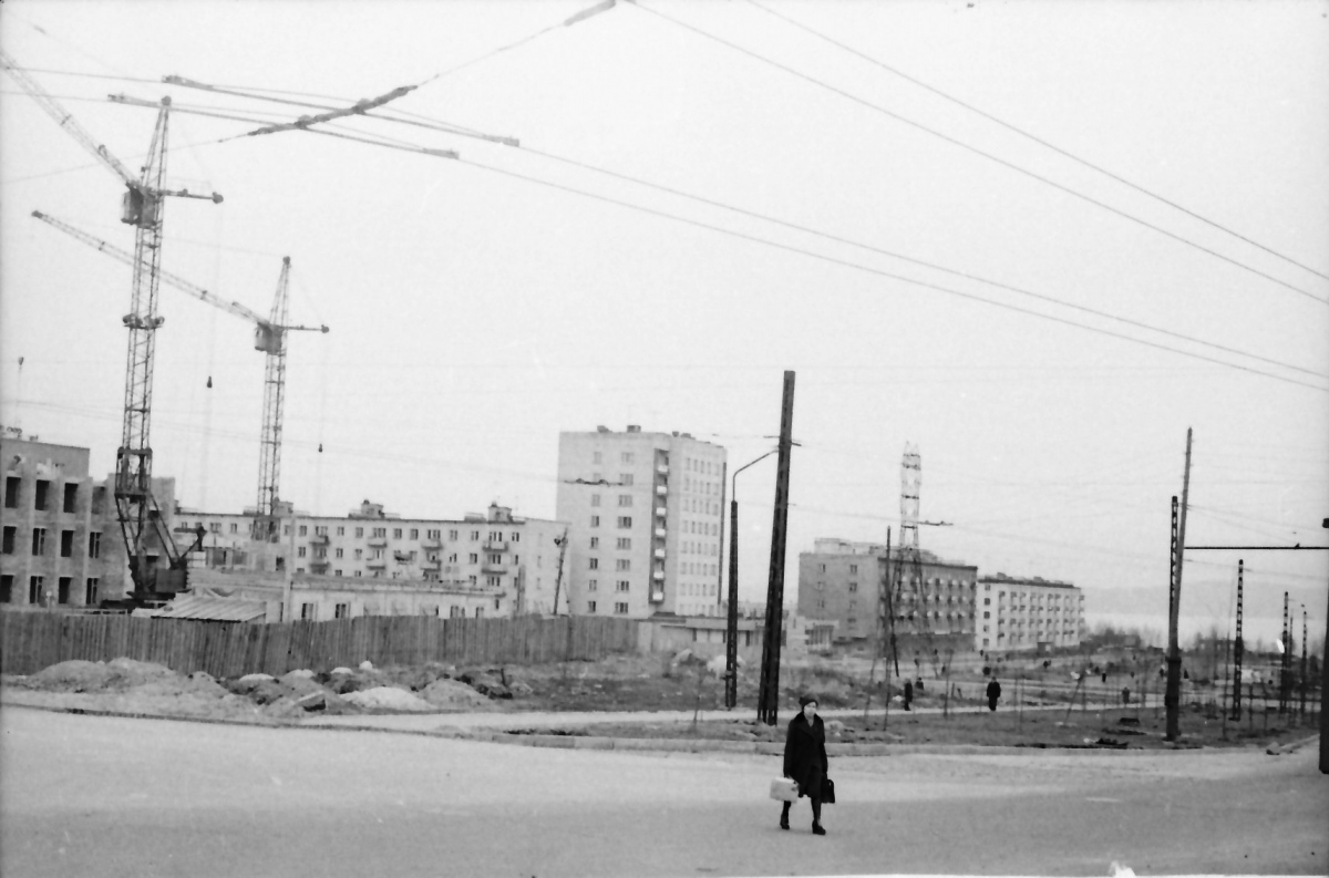 Петрозаводск — Исторические фотографии; Петрозаводск — Троллейбусные линии и инфраструктура