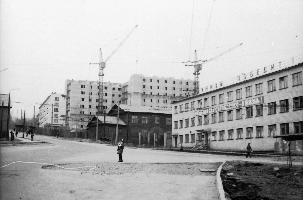 Петрозаводск — Исторические фотографии; Петрозаводск — Троллейбусные линии и инфраструктура