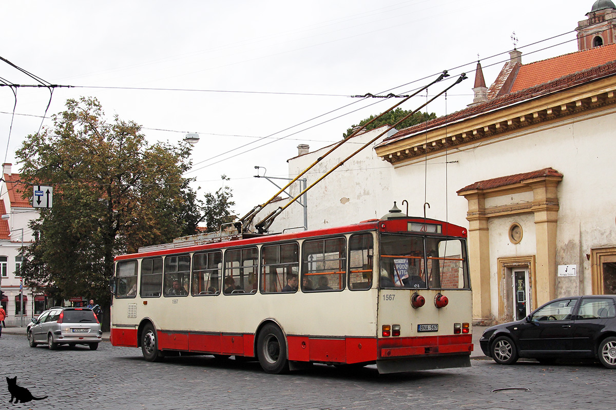 Вильнюс, Škoda 14Tr11/6 № 1567