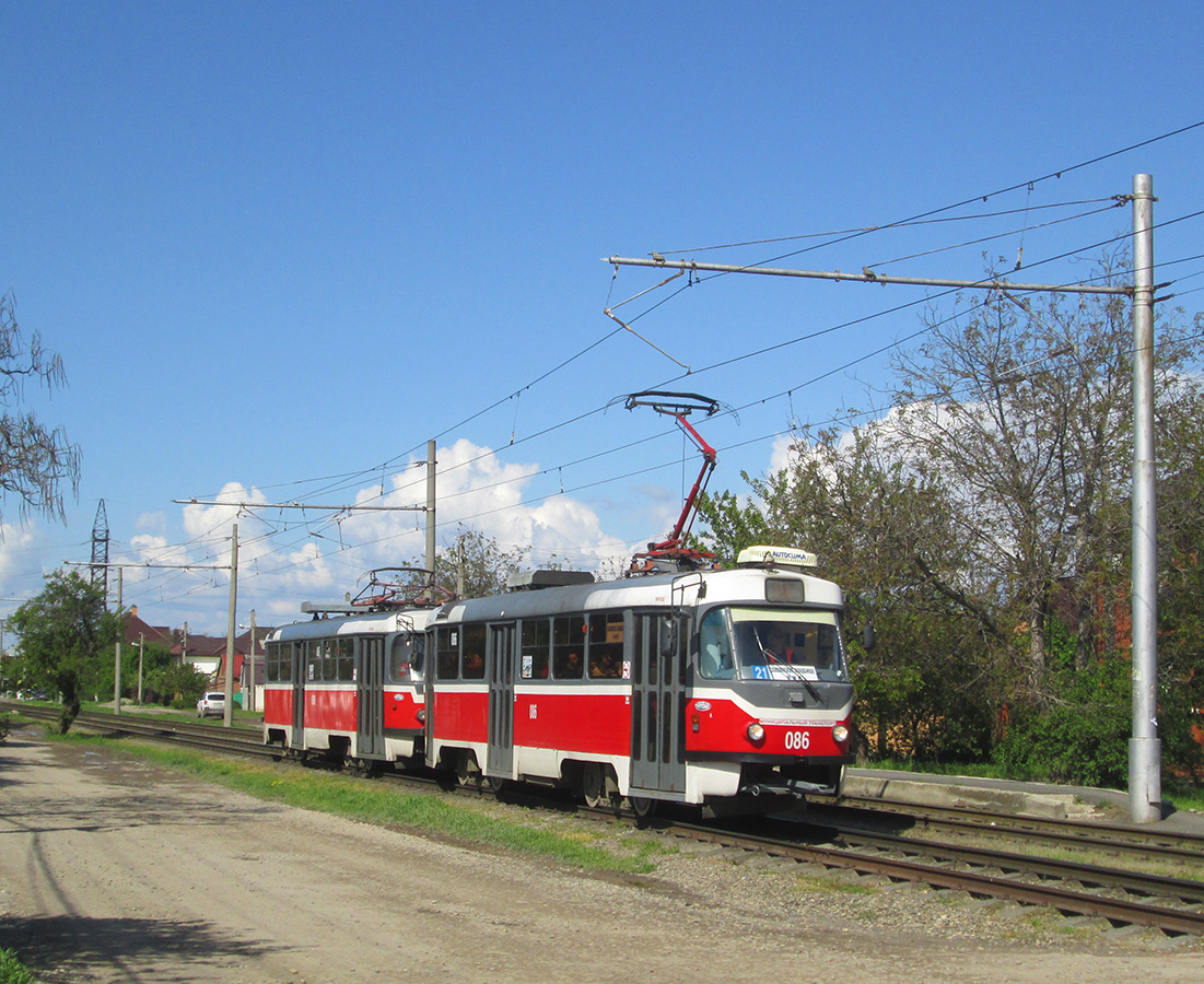 Краснодар, Tatra T3SU КВР ТМЗ № 086
