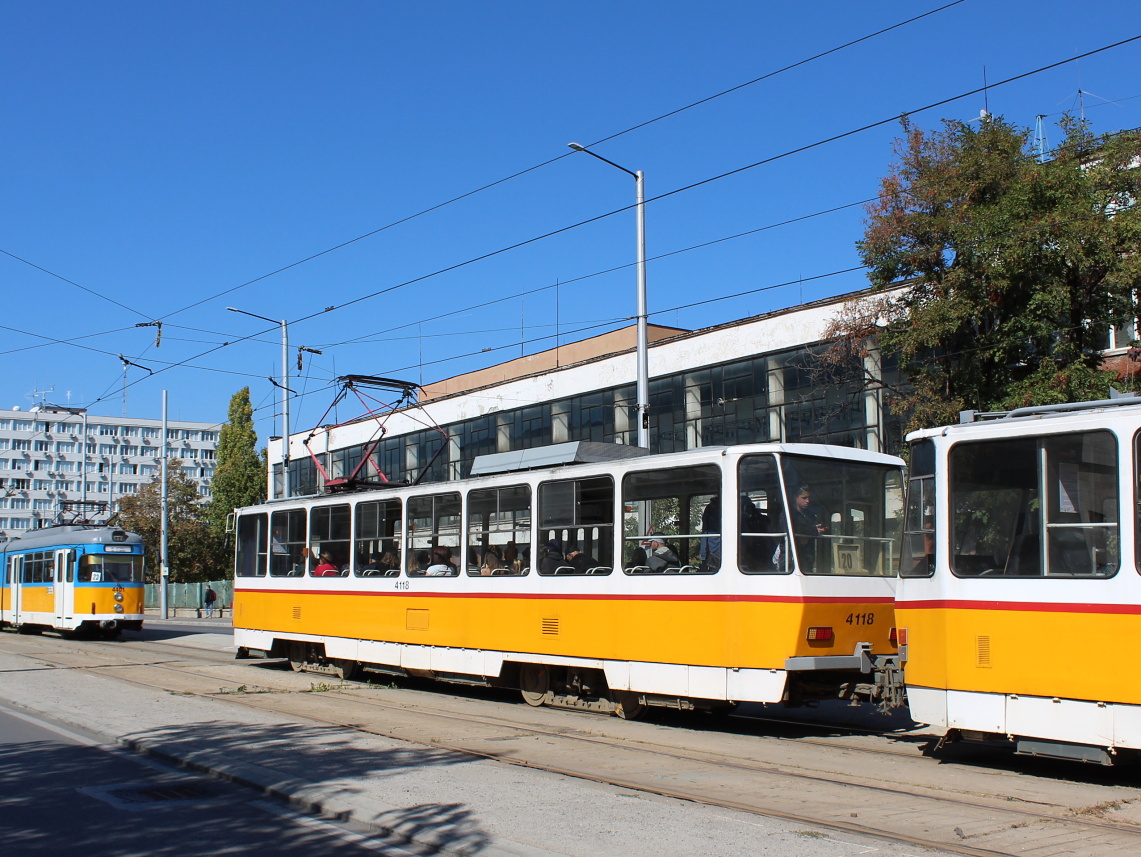 Sofia, Tatra T6B5B № 4118