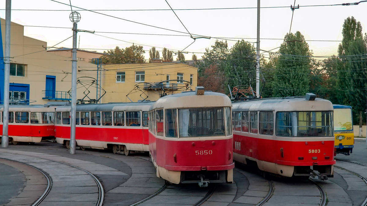 Kyjev, Tatra T3SU č. 5850 Kyjev, Tatra T3SU č. 5850
