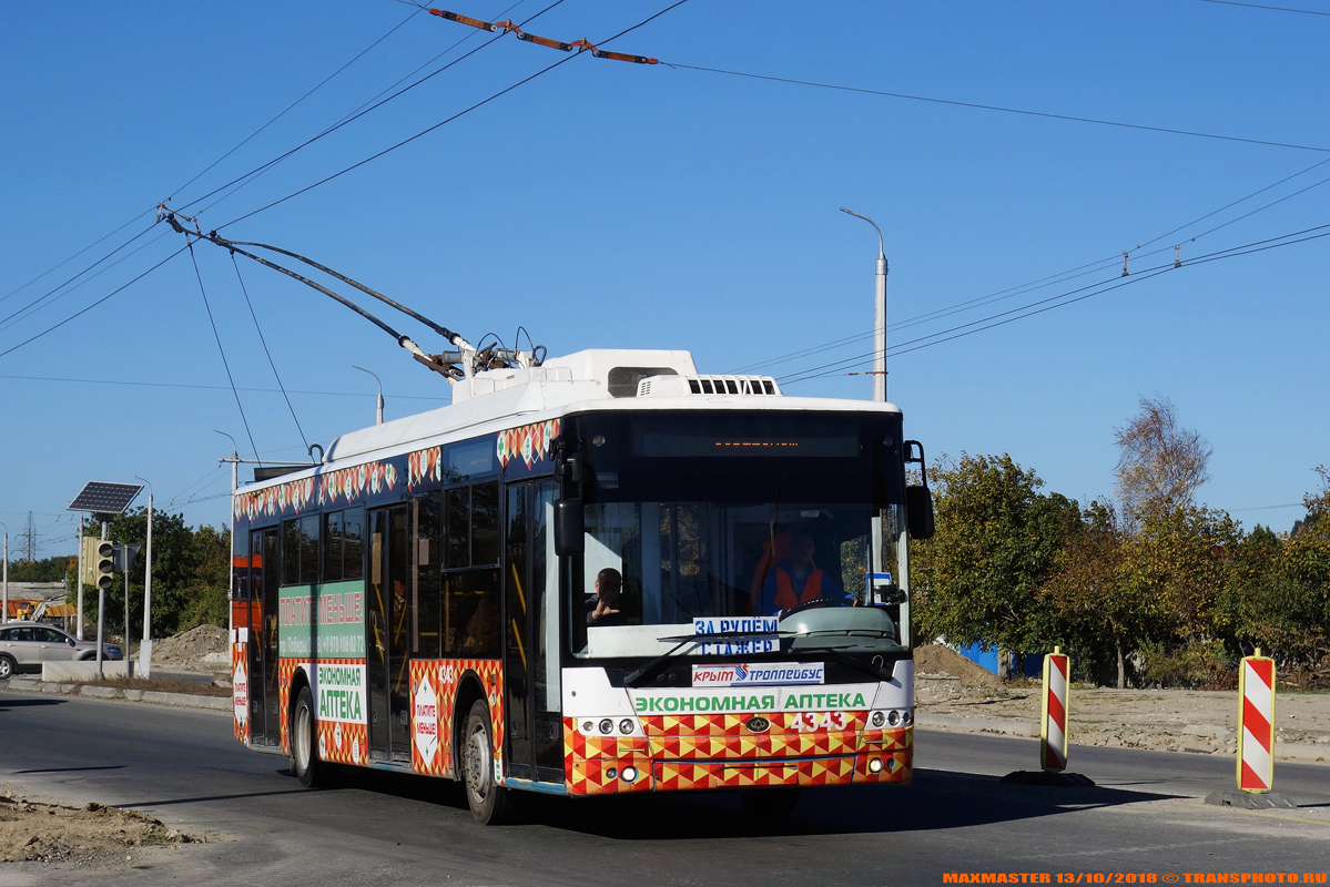 Крымский троллейбус, Богдан Т70110 № 4343