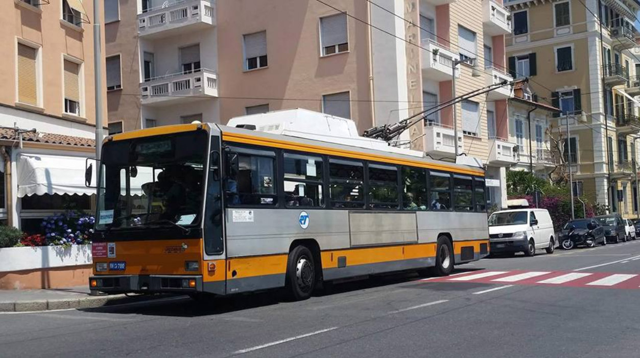 Сан-Ремо, Bredabus 4001.12 № 1700; Сан-Ремо — 75-летие троллейбуса 17.06.2017