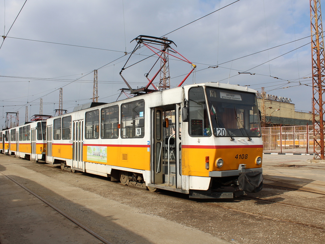 София, Tatra T6B5B № 4108