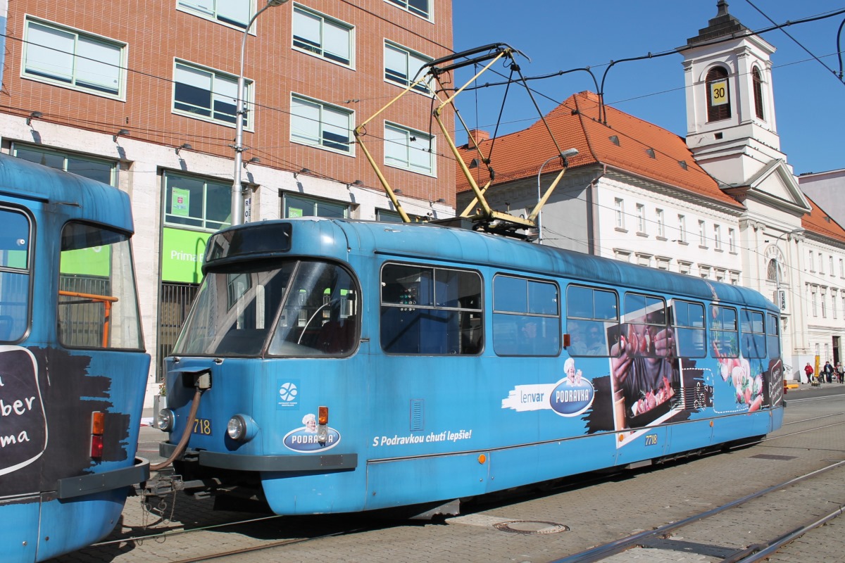 Братислава, Tatra T3R.PV № 7718